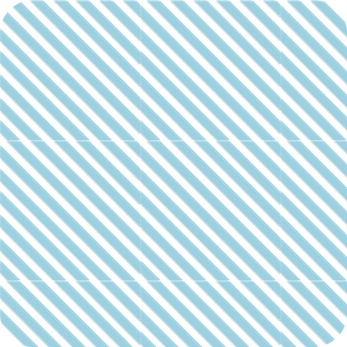 装飾：水色の斜めストライプ