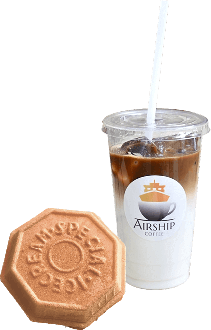 スイーツとアイスコーヒー